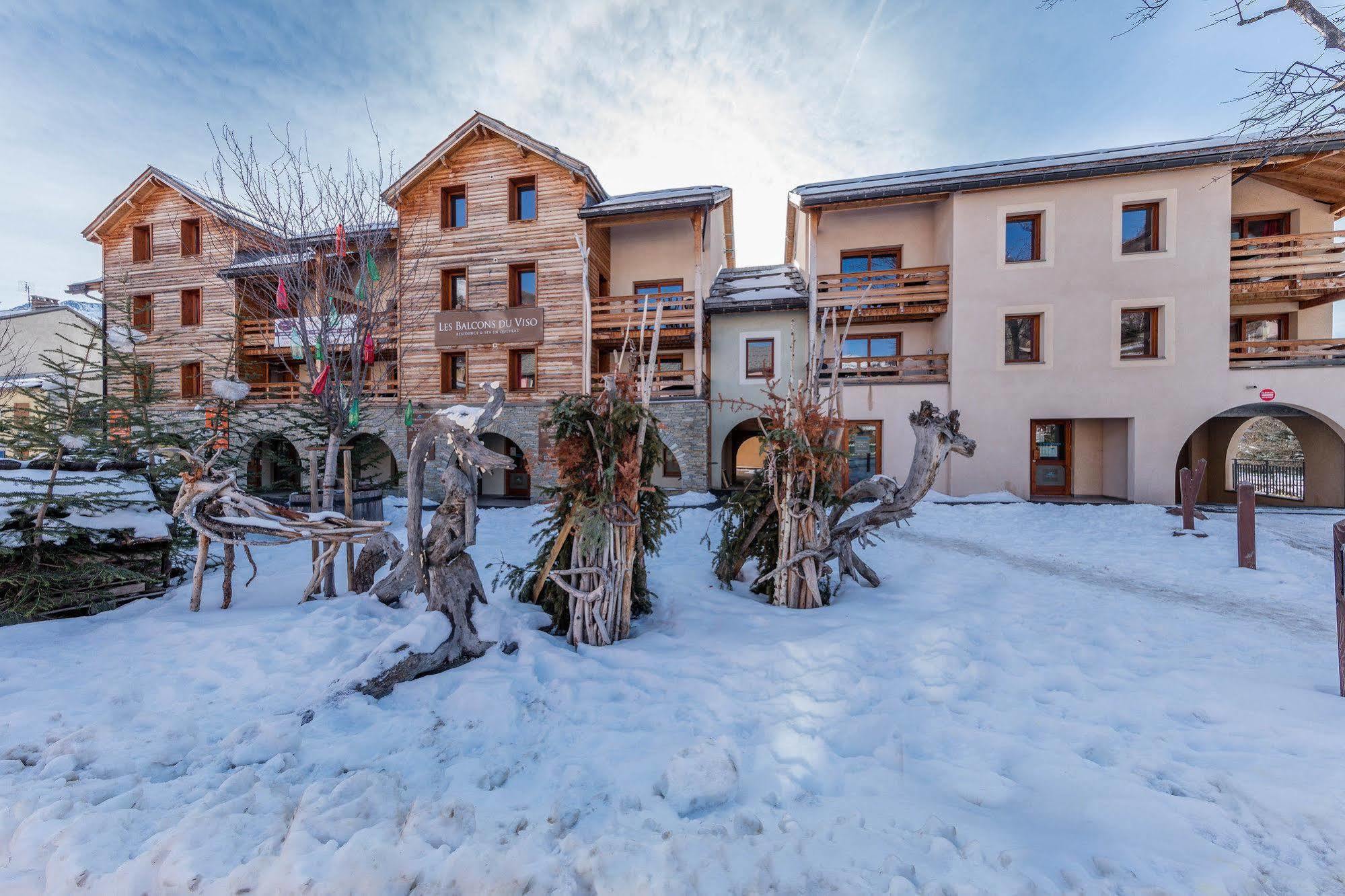 Aparthotel Noemys Balcons Du Viso Abriès Exterior foto